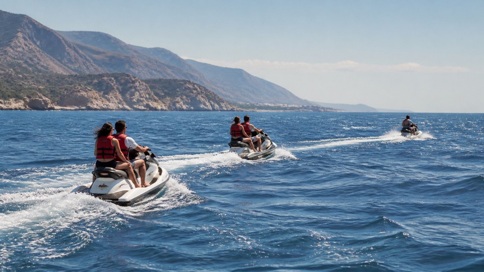 Safari en moto de agua en Tenerife: diferencias frente a un alquiler corto